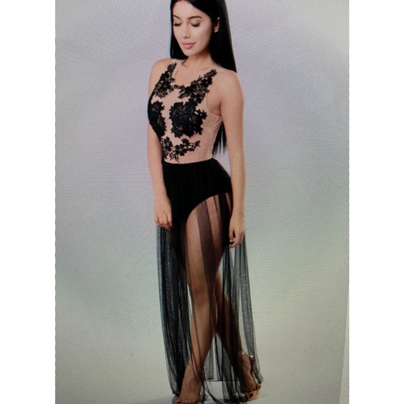 Fashion Nova NWT bodysuit dress - Picture 2 of 15